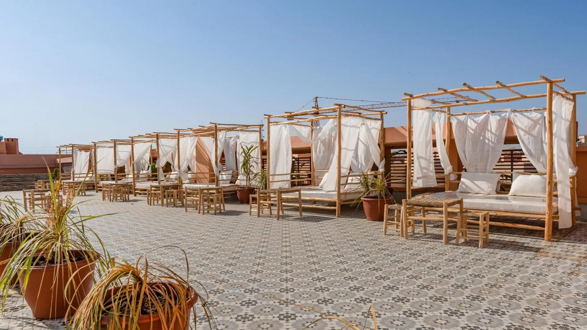 Piscine Chauffee - Sauna - Hammam - Appart Coeur De Gueliz Marrakesh Marocko